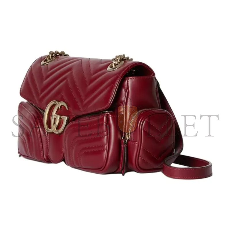 GUCCI GG MARMONT SMALL MULTI-POCKET BAG 795228 (25.5*15*7cm)